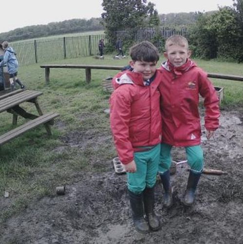The Mound Digging Area